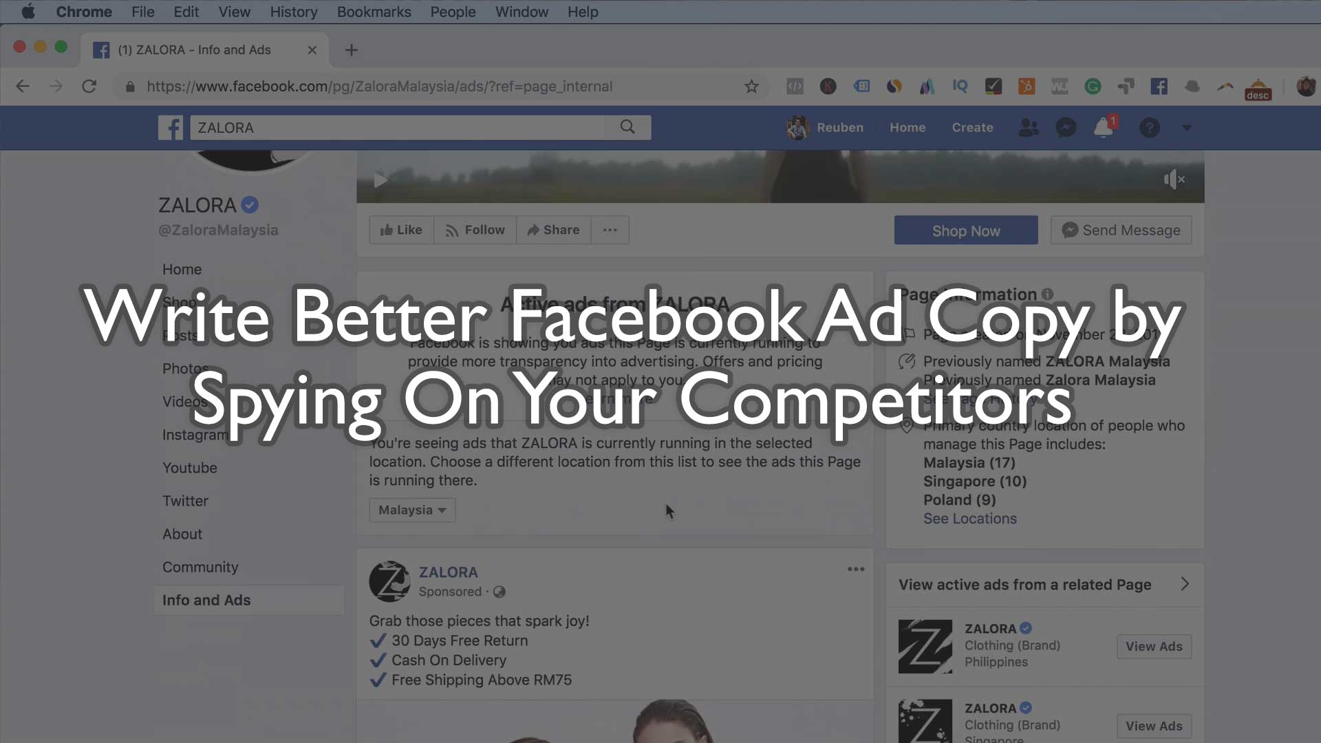 Write Better Facebook Ad Copy by Spying On Your Competitors