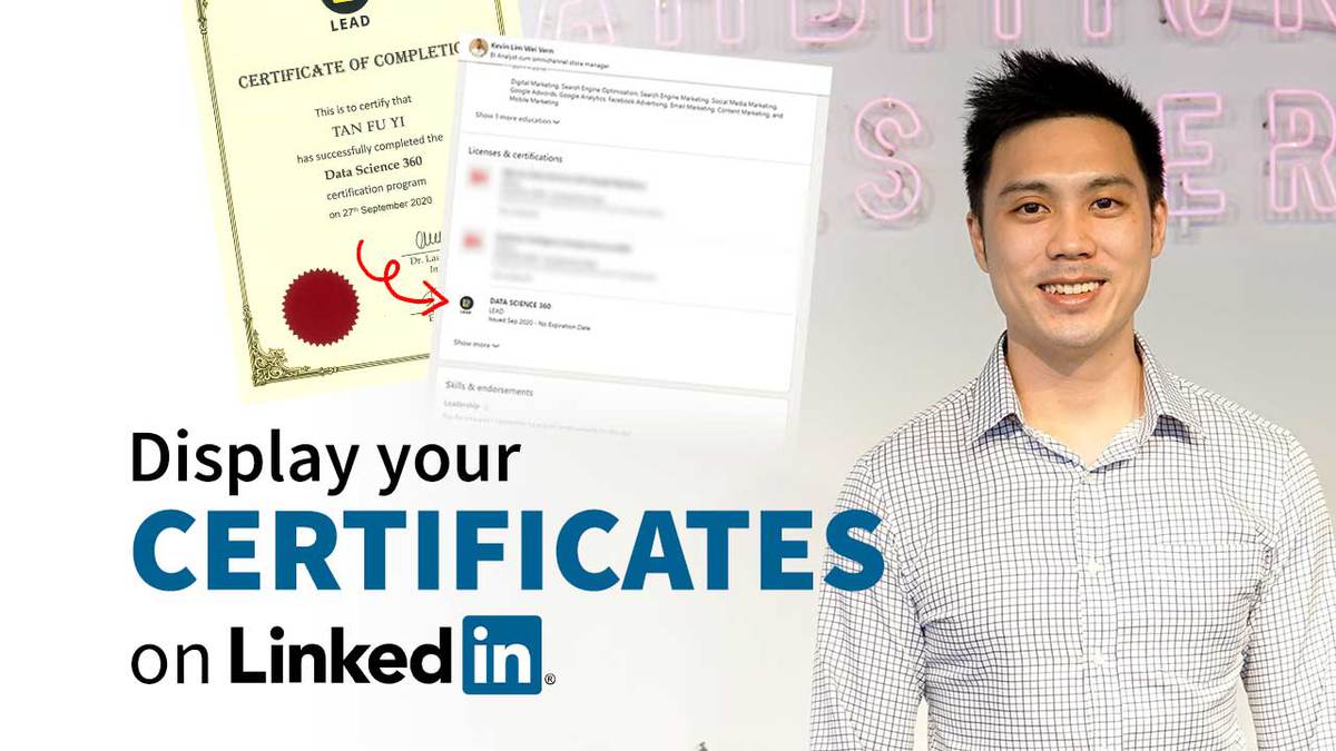 How to Display My Certificates on LinkedIn