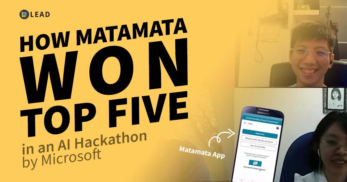 How Matamata Won Top Five in an AI Hackathon by Microsoft