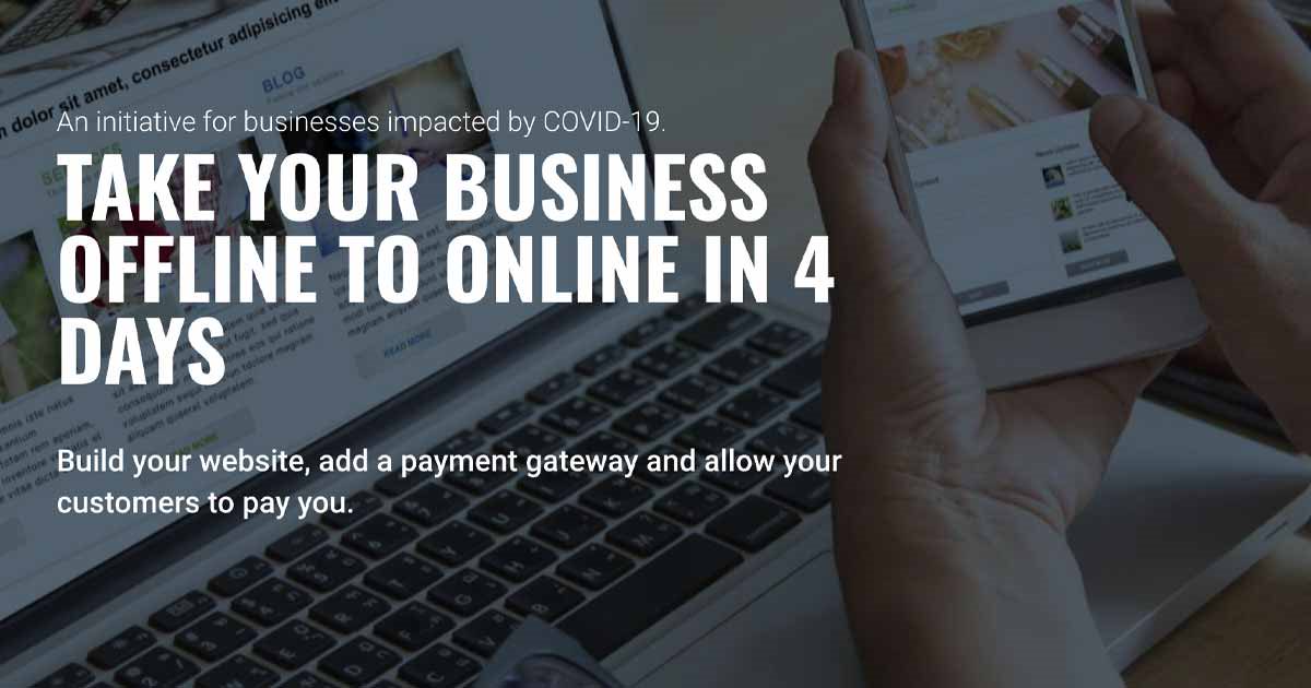 Video Training: Take Your Business Online (In 4 Days)