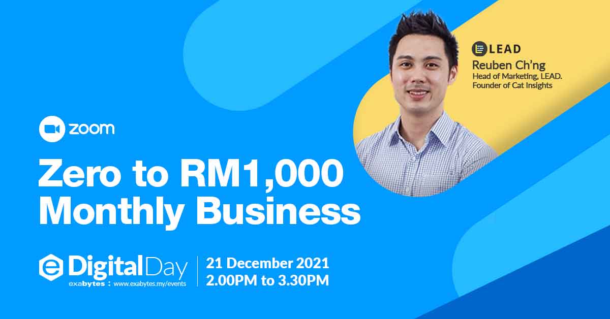Case Study: Zero to RM1000 Business