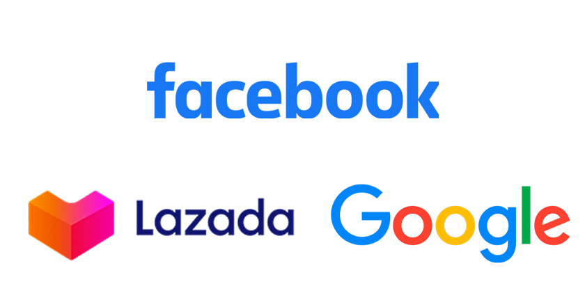 lazada-facebook-google-logo