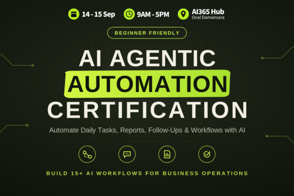 ai agentic automation certification kl 14 sep