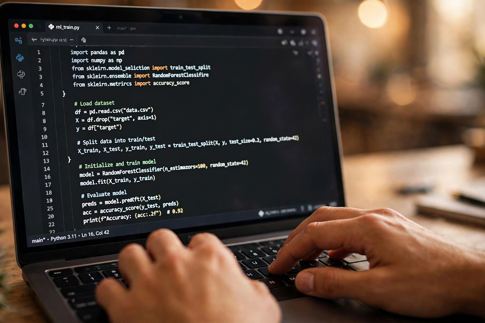 Learning machine learning with Python